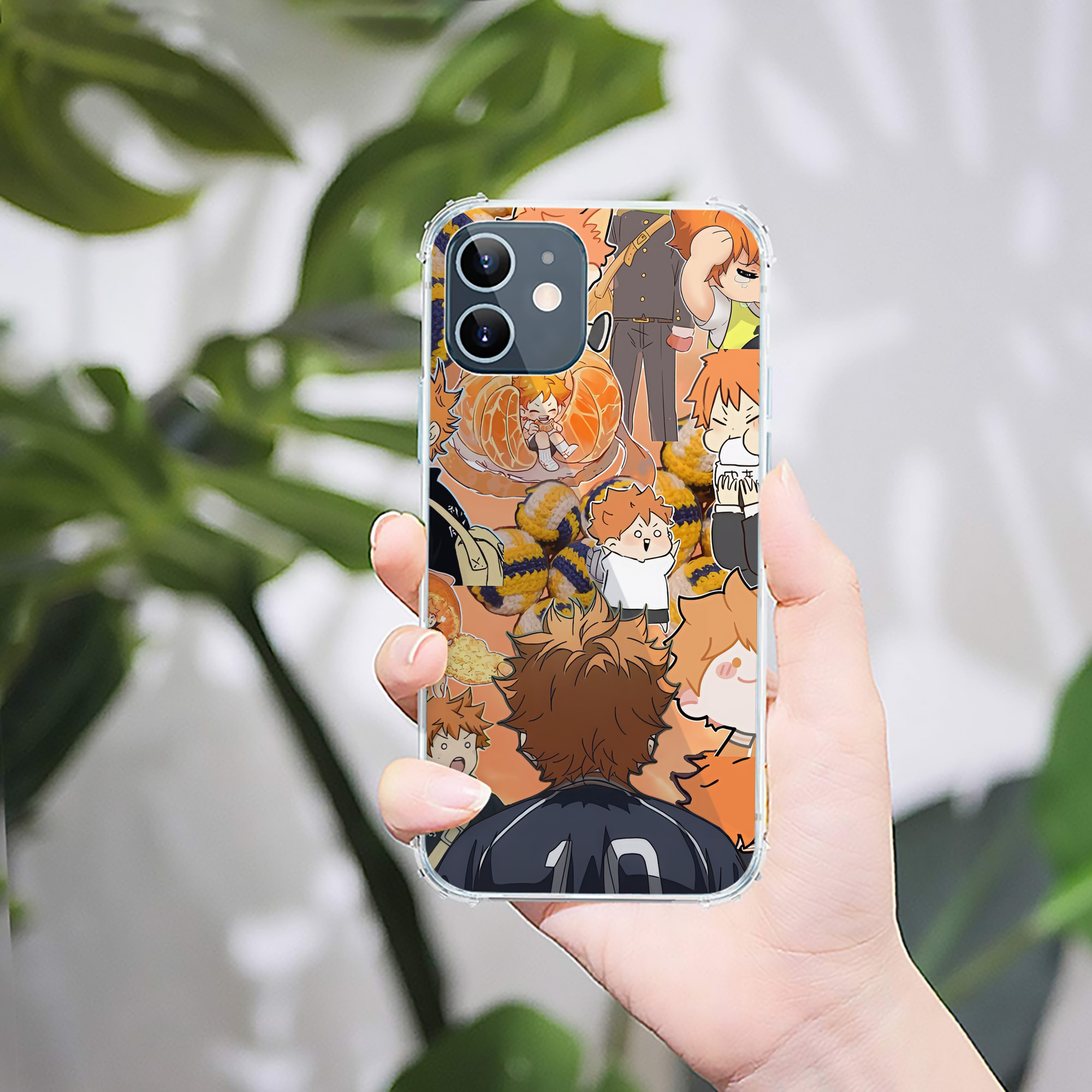 （画像用） ハイキュー!! Haikyu!! 【iPhone 12シリーズ対応】透明スマホケース（クリアソフトケース）